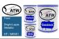 Preview: Ford, Bright Lapis Metallic, KF / M6561: 1L Lackdose + 1L Klarlack + 500ml Härter - Set, von ATW Autoteile West.